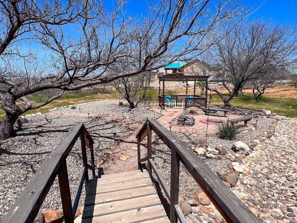 Enceinte de l’hébergement