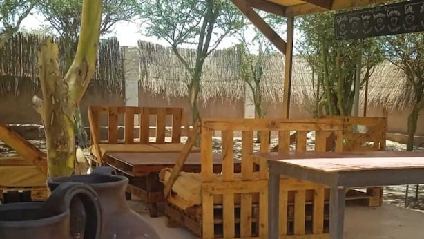 Terrace/patio - Hostal Rancho Checar (San Pedro de Atacama)