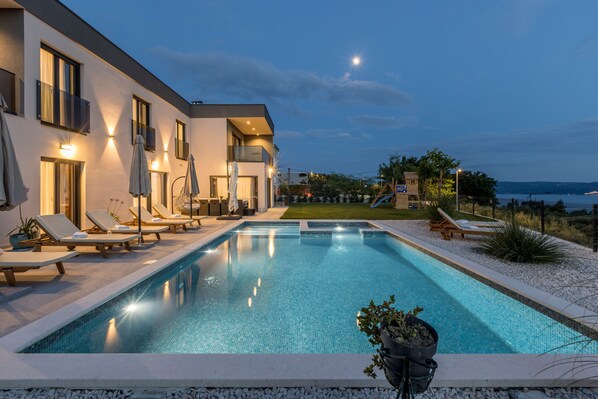 Piscine chauffée