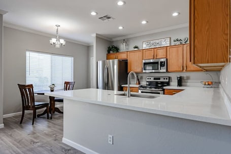 Fridge, microwave, oven, stovetop. Charming Chandler 2-Story Home - 3BR