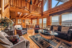 Smart-TV, Kamin, Bücher