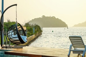 Vue depuis l’hébergement