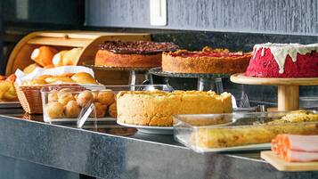 Gratis frukostbuffé varje dag