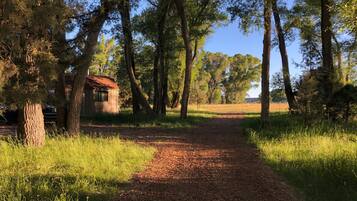 Overnatningsstedets område