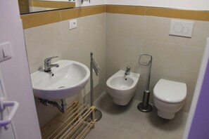 Douche, sĂšche-cheveux, bidet