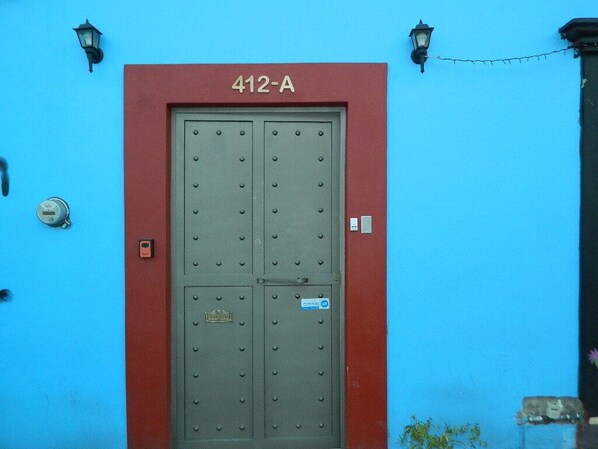 Exterior detail - A beautiful house in a quiet and safe location (Oaxaca)