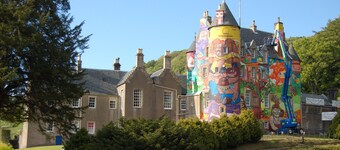 Charming Yurt in Kelburn Estate Near Largs