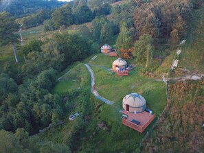 Cabin, Multiple Beds | Exterior - Charming Yurt in Kelburn Estate Near Largs (Largs)