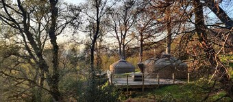 Charming Yurt in Kelburn Estate Near Largs