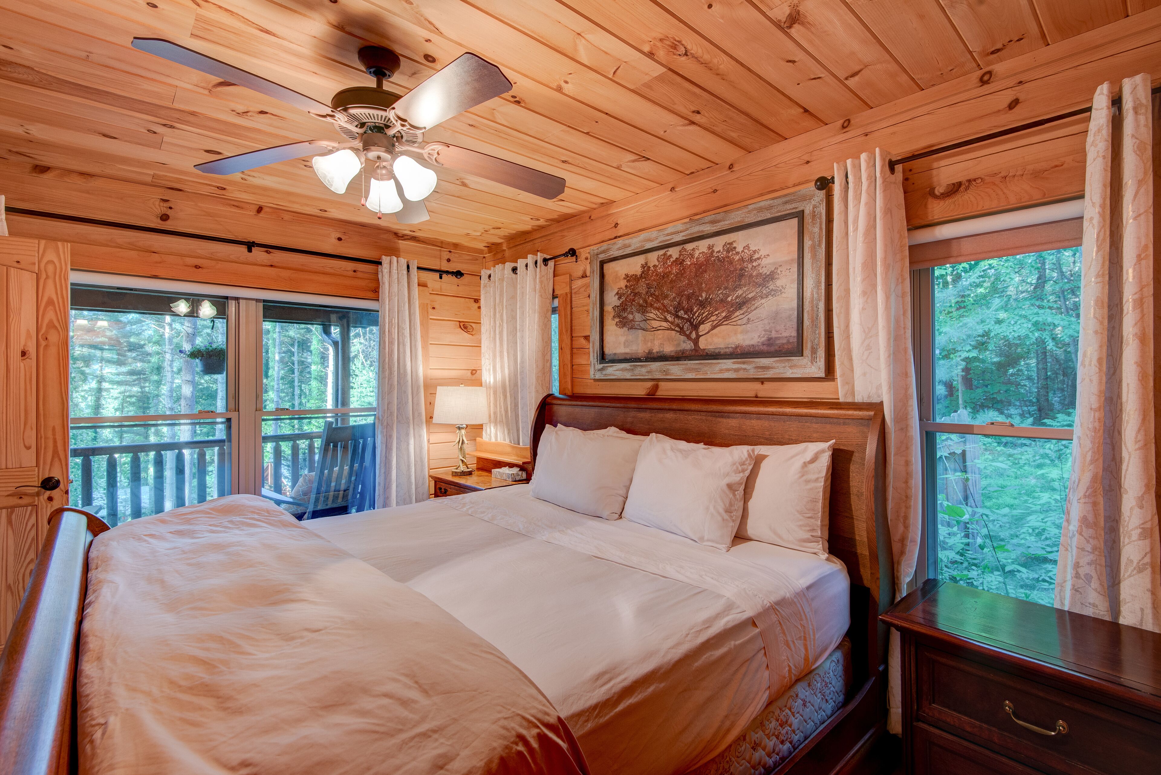 Cabaña Deluxe | Wifi gratis y ropa de cama 