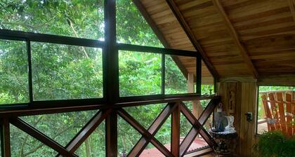 Green Sunrise Chalet ,Nature Lovers with Volcano View .