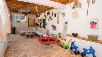House (Three Bedroom Holiday Home with Swimm) | Children’s play area – outdoor