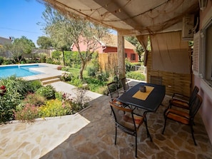 Casa (Three Bedroom Holiday Home with Swimm) | Terraço/pátio