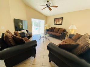 House, Multiple Beds (Southern Taylor Escapes at Southern D) | Living area - Southern Taylor Escapes at Southern Dunes (Haines City)