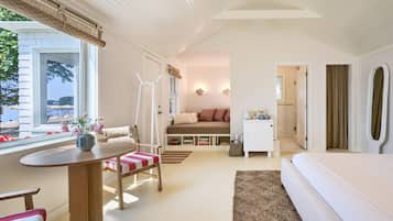 Waterfront Beach Shack Studio | Premium bedding, down duvets, pillow-top beds, minibar