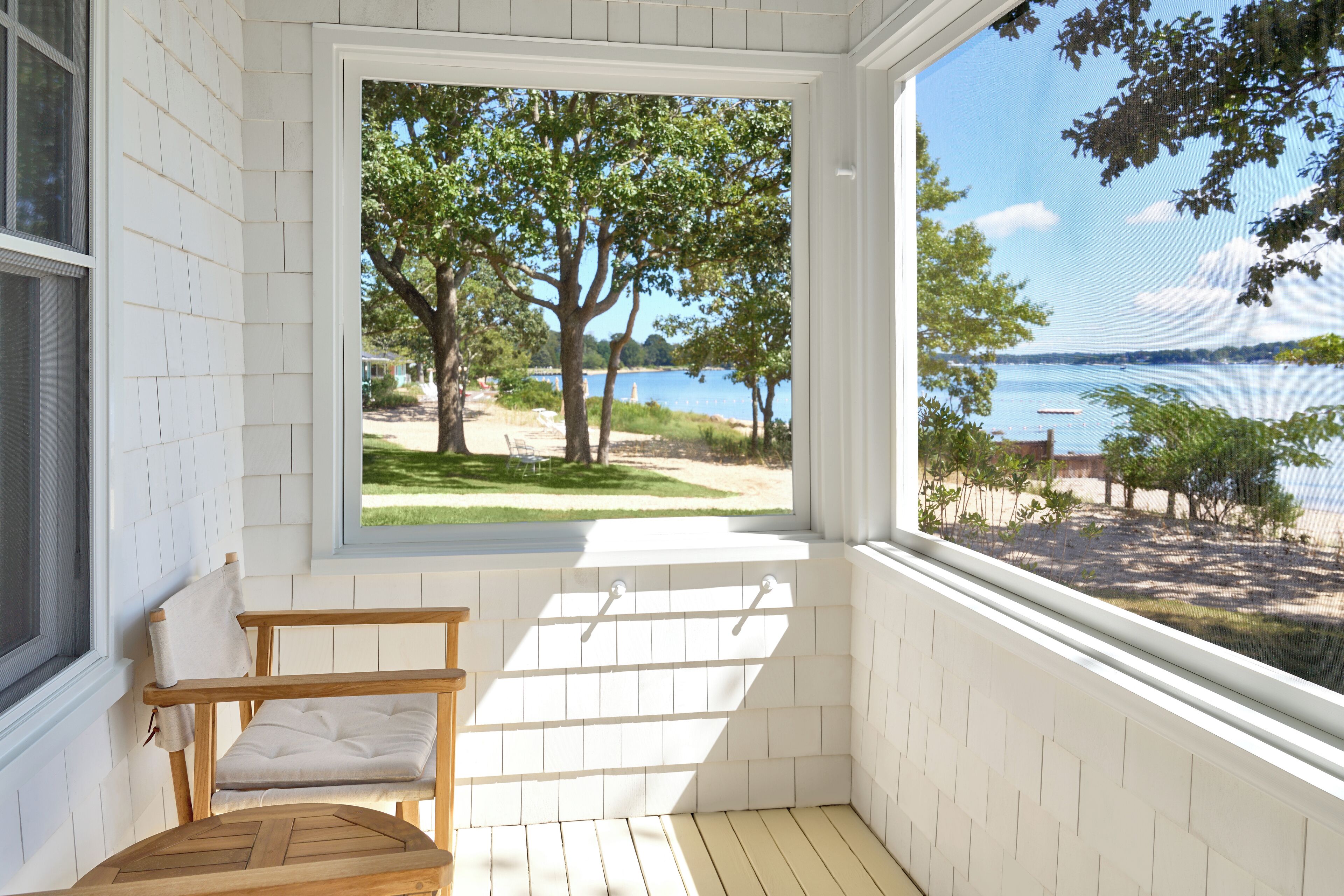 Chambre Design, 1 très grand lit, vue océan