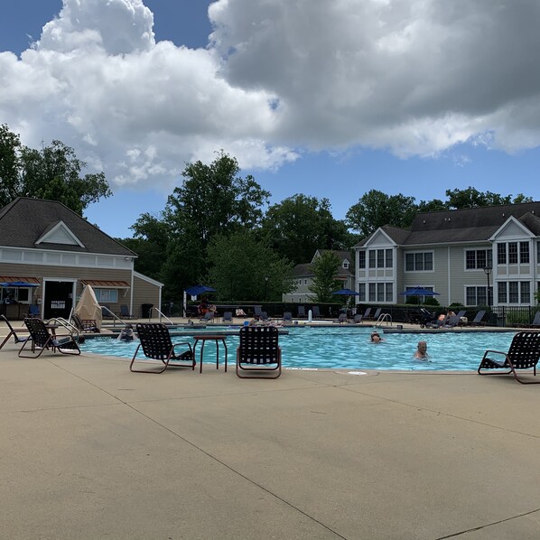 Indoor pool, outdoor pool