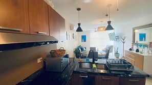 Private kitchen - Almar 303 Apartments (Mazatlán)