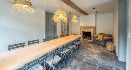 Gerenoveerde vakantiewoning naast de Ourthe voor families