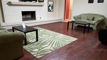 Smart TV, DVD player, foosball, table tennis