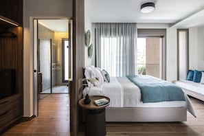 Family Villa, 3 Bedrooms, Private Pool | 3 bedrooms, Egyptian cotton sheets, premium bedding, down comforters - Salina SPA Villas - with PRIVATE ECO-POOL, SAUNA & Hot Tub (Volos)