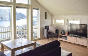 Fernseher, Kamin