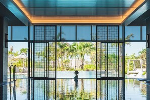 Indoor pool, seasonal outdoor pool, cabanas (surcharge) - Hilton Okinawa Miyako Island Resort (Miyakojima)