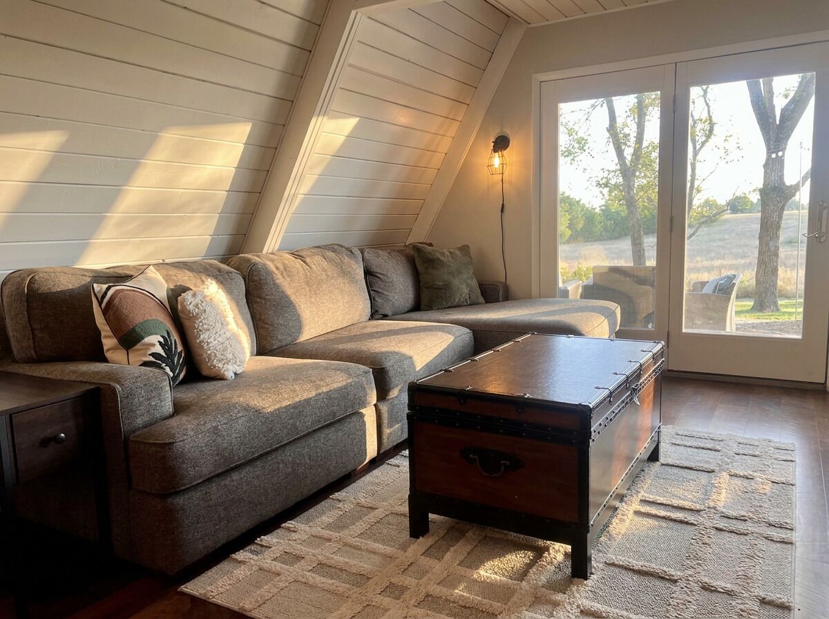 Smart-TV, Kamin, Bücher