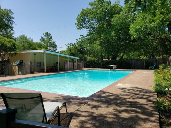 Alberca al aire libre 