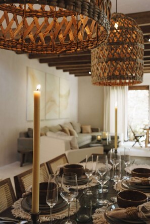 Dining - Luxury Villa in Tulum Rooftop Pool & Security (Tulum)