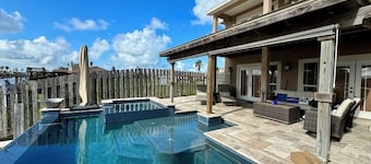 Spectacular Sunsets! Private Pool & Spa on Canal - Walk to Beach & Restaurants!!