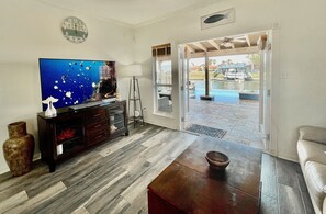 Smart TV, video games, DVD player, books