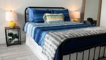 1 dormitorio, cuna de viaje, wifi y ropa de cama