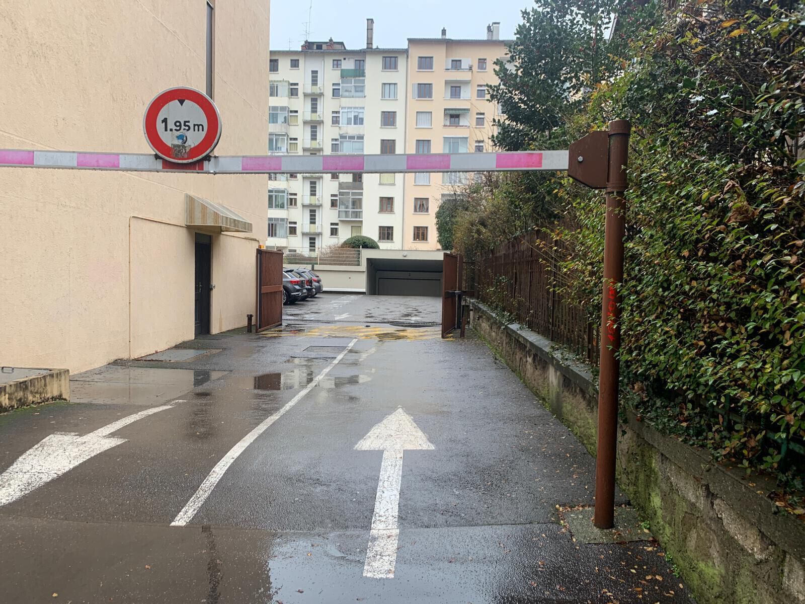 Enceinte de l’hébergement