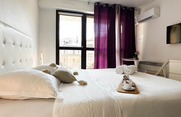 Strygejern/strygebræt, gratis Wi-Fi, sengetøj