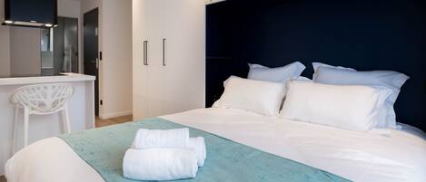 Strygejern/strygebræt, gratis Wi-Fi, sengetøj