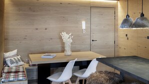 Dining - Pandora Mountain View con jacuzzi, private garage, ski room. (Breuil-Cervinia)