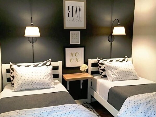 2 bedrooms, iron/ironing board, free WiFi, bed sheets