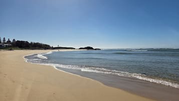 Beach nearby, beach towels