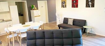 Private and Spacious (family) Studio, only 5 mins drive from the beach