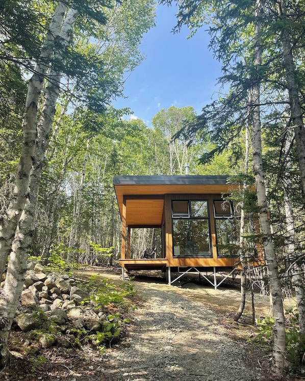 Front of property - Tanières Microchalets (Baie-St-Paul)