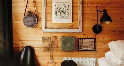 The CAMP HAUS: A Montana Tiny Cabin Forest Retreat