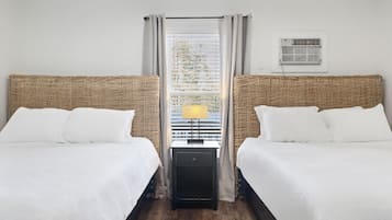 1 soveværelse, premium-sengetøj, senge med madrasser af memory foam