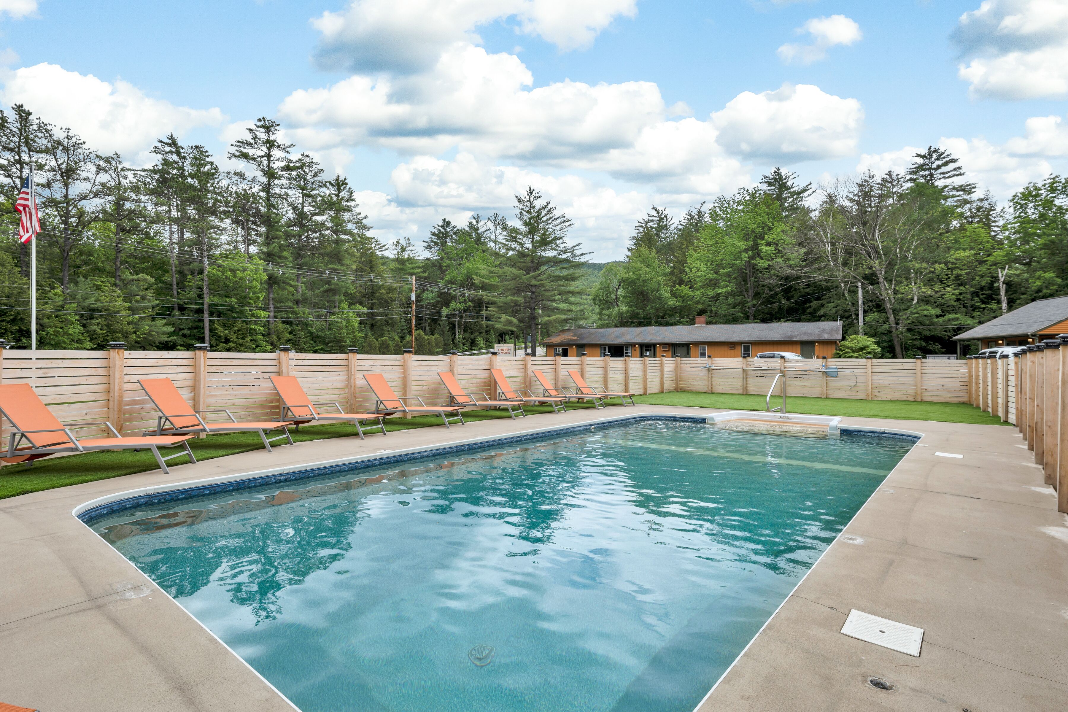 Seasonal outdoor pool