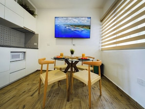 Apartment, 1 Bedroom, Garden View | Private kitchen | Mini-fridge, microwave, stovetop, toaster - Sayu - Suites (Cozumel)