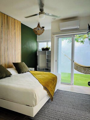 1 bedroom, Egyptian cotton sheets, premium bedding, down duvets - Sayu - Suites (Cozumel)