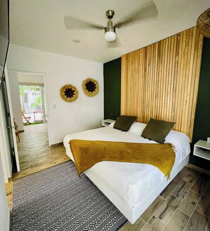 1 bedroom, Egyptian cotton sheets, premium bedding, down duvets - Sayu - Suites (Cozumel)