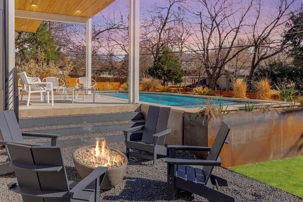 Außenpool, beheizter Pool