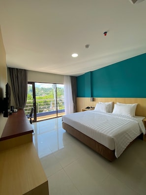 Habitación doble Deluxe | Wifi gratis y ropa de cama