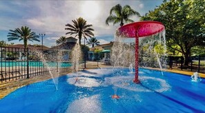 Outdoor pool, a heated pool - 3 Bedroom Condo - 7 Minutes from Disney & 15 Minutes from Universal Studios (Kissimmee)